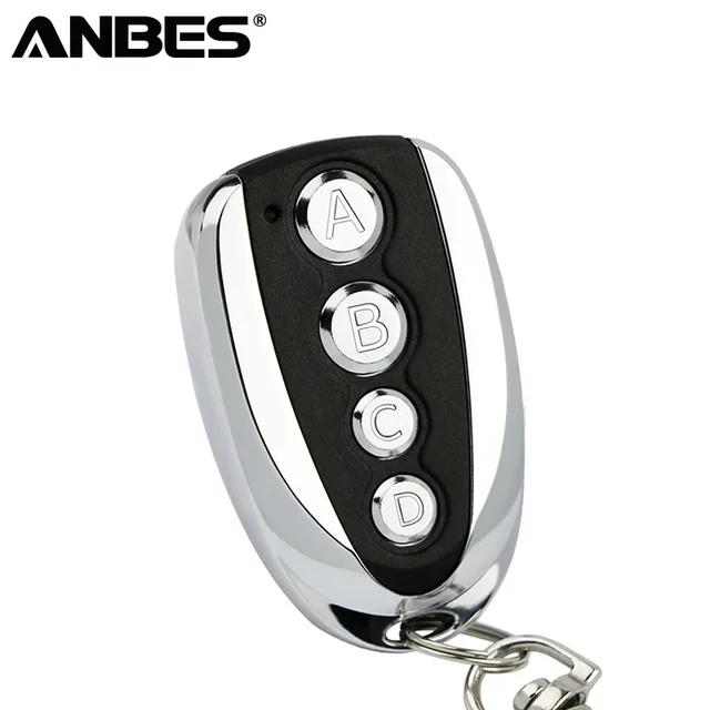 ANBES Wireless Remote Auto Control Cloning Gate for Garage Door Remote Control Duplicator Key 433Mhz Copy Remote Control