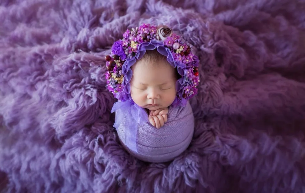 Для новорожденных flokati Ковры одеяло фон для Пеленальное Одеяло Фон фотографии реквизит Слои Ткань для фотосессий