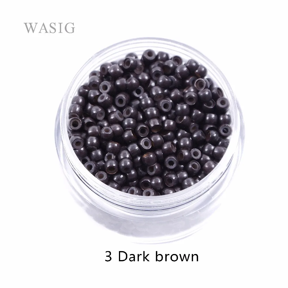 Human Hair Extensions Nano Rings 1000pcs 3.0mm