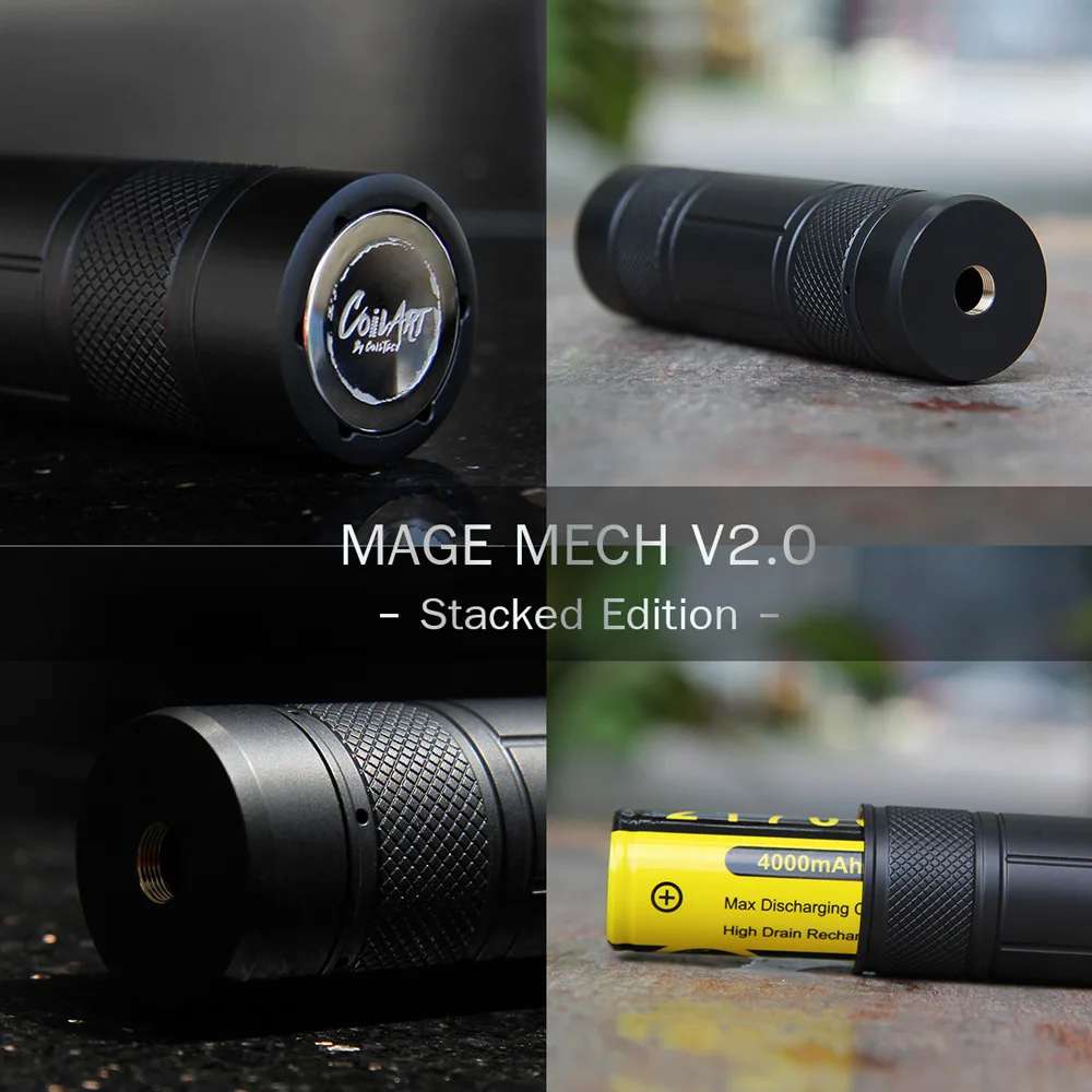 Оригинальный вейп мод Coilart маг мех V2.0 наборный выпуск электронная сигарета 510