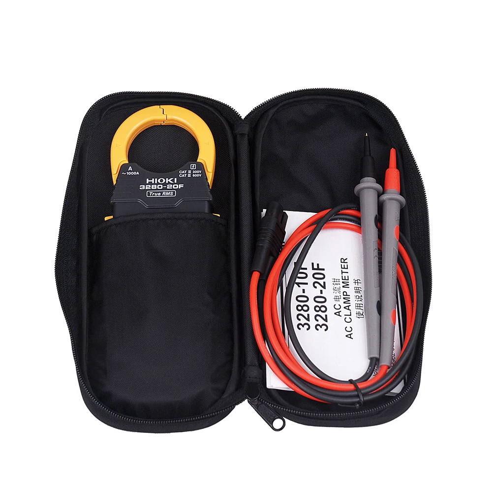

Hioki 3280-20F Rectifying 42A to 1000A AC Clamp Meter on HiTESTER True RMS Temperature Test Meter