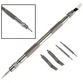 

Brand New Stainless steel non-slip grip Pro Metal Watch Strap Spring Bar Link Pin Remover Repair Tool Kit