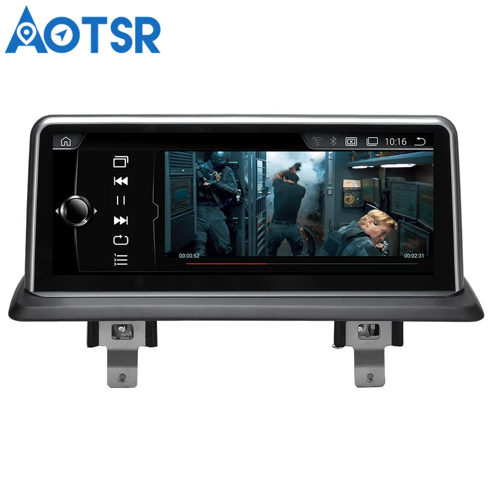 Excellent Aotsr Android 4.4 Car GPS Navigation NO DVD Player Headunit For BMW E87 (2006-2012) With Idrive 1 Din Radio Multimedia Stereo 2