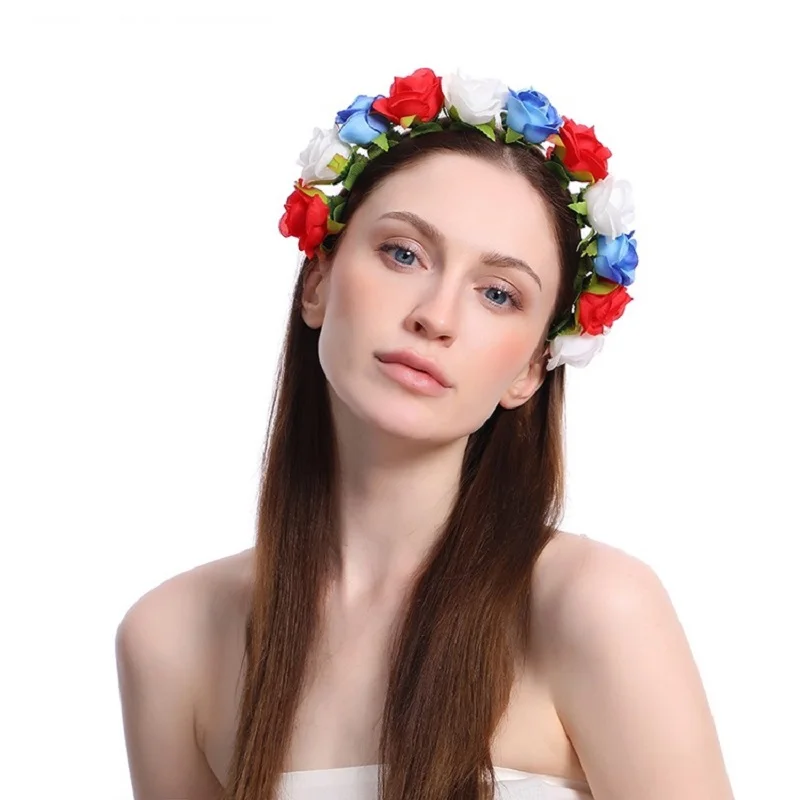 

Disney Headband Toys Children's Headwear Birthday Party Party Head Ornaments Floral Fabric Crafts Children's Gifts