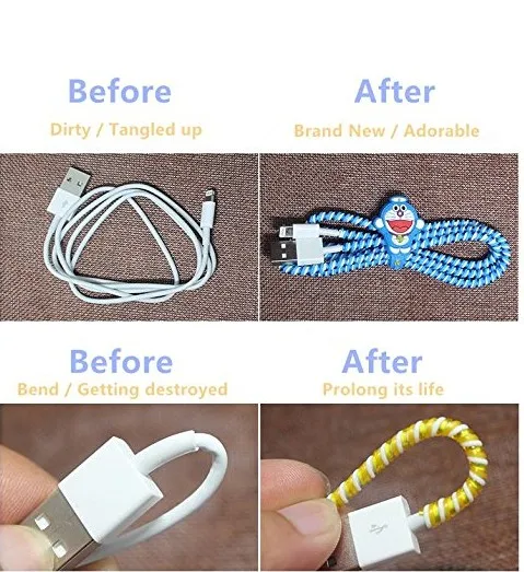 10 шт. защитная пленка для кабелей 1 4 м 3 цвета|cable winder|wrap cablecable winder wrapped |