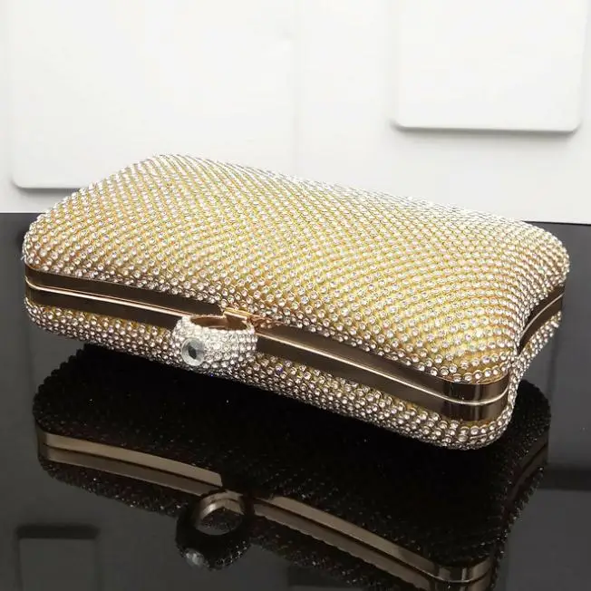 Muling 3 мм бриллиантовый горный хрусталь вечерняя клатч сумка ручной работы сумочка телефон кошелек вечерняя Свадебная вечерняя сумочка серебро черный золотой