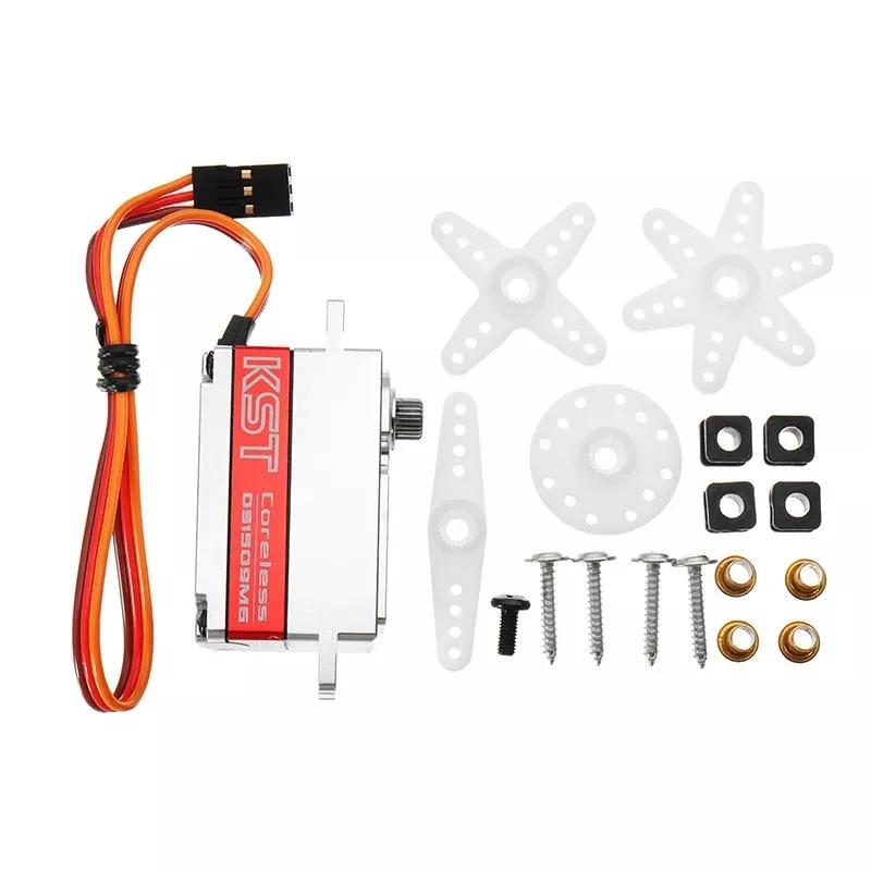 

KST DS1509MG Coreless Metal Gear 12.8KG Digital Wing Low Profile Servo for RC Model