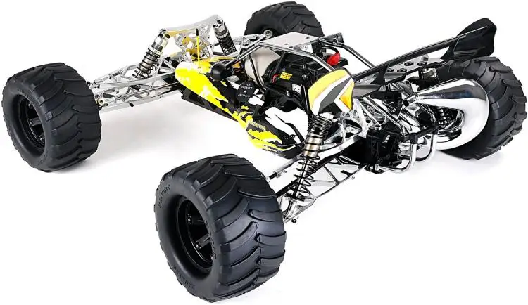 Kit Bras De Suspension Super Long En Alliage CNC Pour BAJA 1/5 - Marque Rovan - Neuf