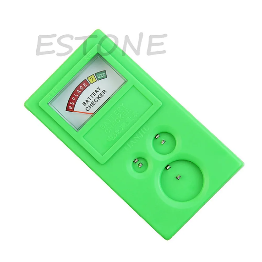 

Plastic 1.5v 3v Power Watch Cell Button Battery Checker Tester Tool Power NEW