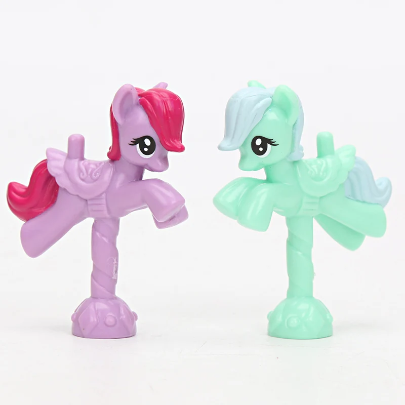 150 шт. игрушки My Little Pony Mini Pony ПВХ Фигурки принцессы Радуга Дэш сумеречные искорки Спайк Пинки Пай куклы для девочек