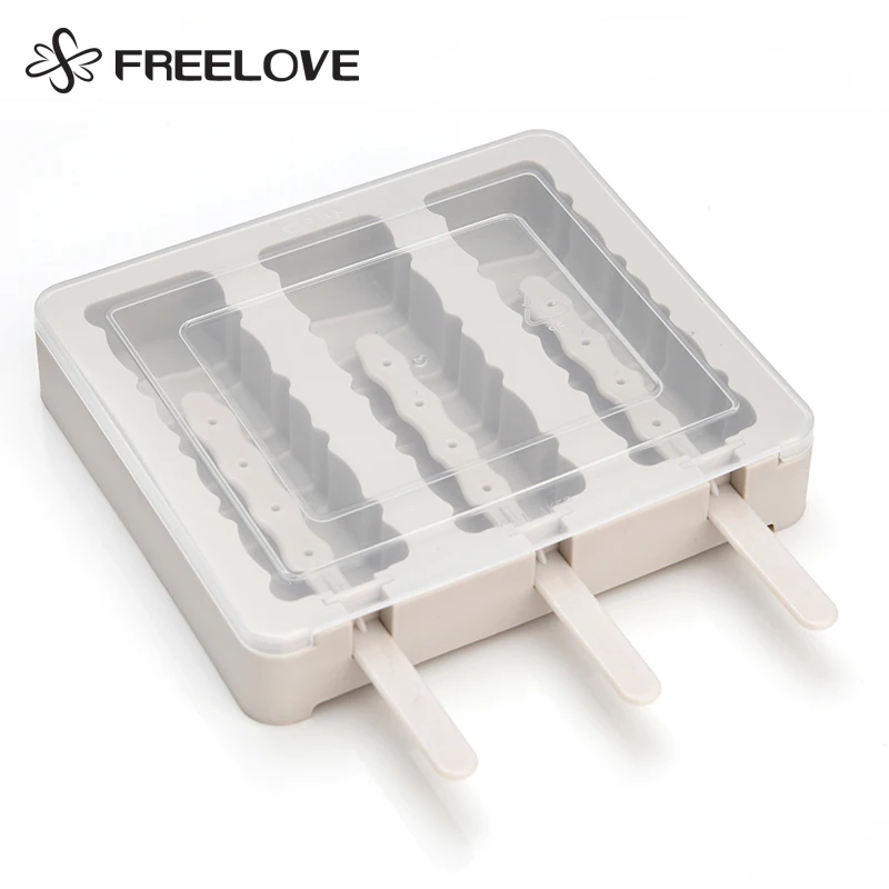 FREELOVE летние палочки для мороженого DIY 2 stick 3 силиконовые инструменты здоровые