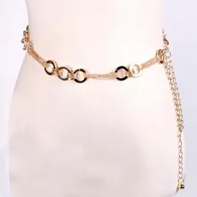 Womail, Модный Роскошный дизайнерский брендовый ремень с металлической цепочкой для женщин, металлическая индивидуальная металлическая цепочка, стильный ремень, цепь для тела
