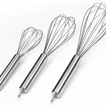 Венчик для взбивания из нержавеющей стали, кухонный инвентарь для приготовления пищи