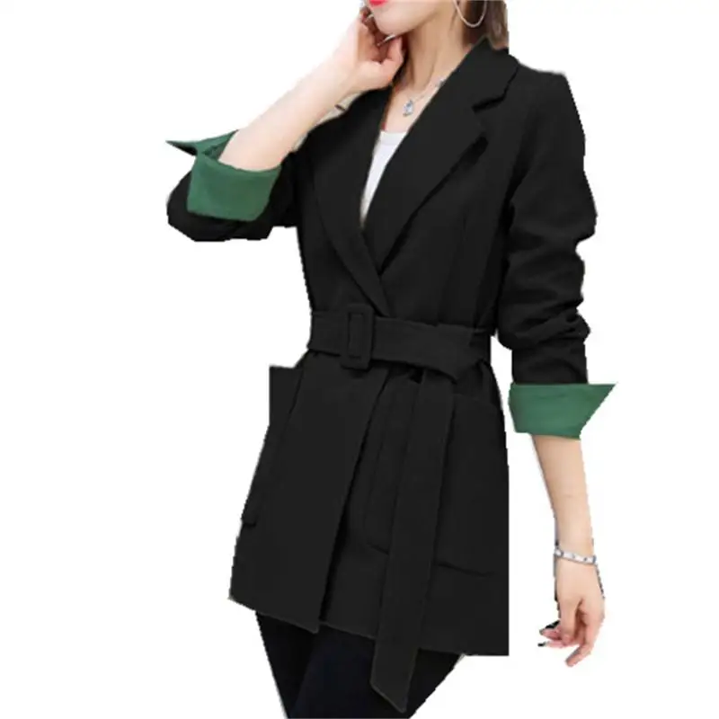 

Brand same paragraph small suit female Spring 2019 new leisure wild long-sleeved suit female Korean version of Slim short coat