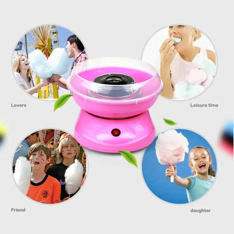 Mini Electric Candy floss Machine DIY Sweet Sugar Cotton Candy Maker