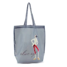 Пользовательские многоразовые сумки качественные нейлоновые сумки для покупок рекламная хозяйственная сумка