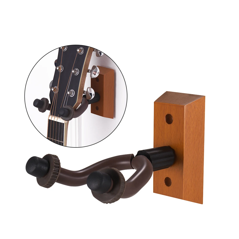 Instrumentos musicales Soportes, y bastidores mandolina soporte para guitarra Colgador de pared para guitarra soporte de gancho de pared para guitarra de madera bajo ukelele mumnet.com
