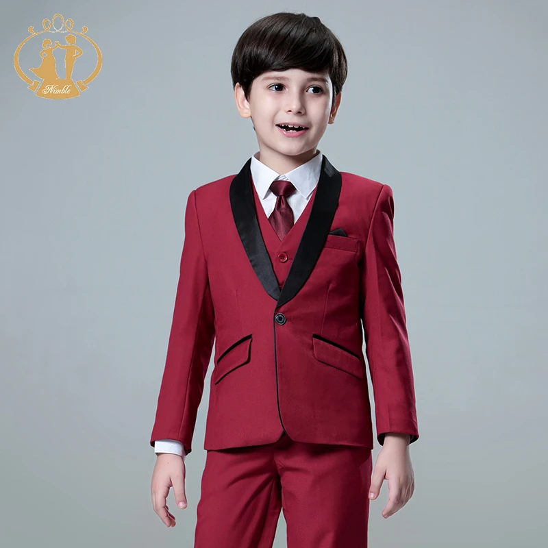 Nimble/костюм для мальчиков; Enfant Garcon Mariage; костюмы для мальчиков на свадьбу; блейзер для мальчиков; спортивный костюм; Garcon Disfraz Infantil; смокинг