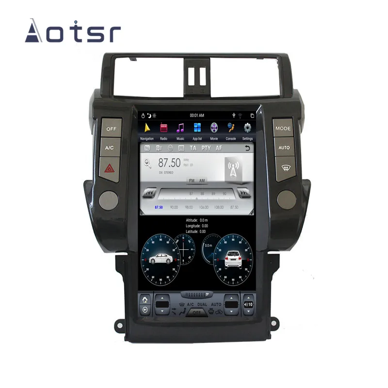 Best Tesla style Android 8.1 GPS Navigation DVD Player For TOYOTA Land Cruiser Prado 150 2014+ Auto radio stereo multimedia player 4 Best Tesla style Android 8.1 GPS Navigation DVD Player For TOYOTA Land Cruiser Prado 150 2014+ Auto radio stereo multimedia player 4