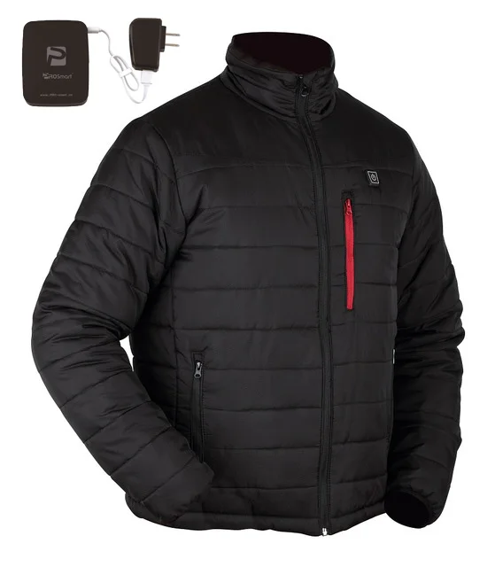 Куртка с питанием от батареи, утепленное пальто, сохраняющее тепло, купить напрямую с фабрики - Цвет: With Battery