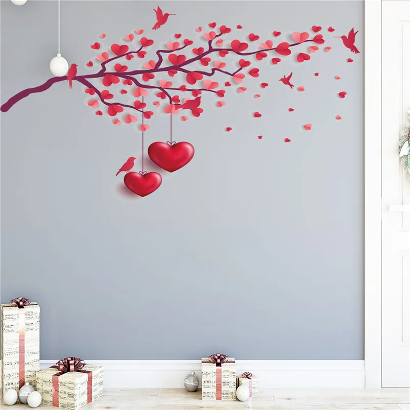 Stickers Muraux 3D Mobile Creative Wall Stickers For Kids Rooms Home Decor Kitchen Window Adesivo De Parede 30FY2003