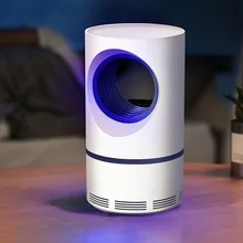 2 в 1 электрическая лампа от комаров USB ночной Светильник фотокатализатор бесшумный антимоскитный УФ-светильник