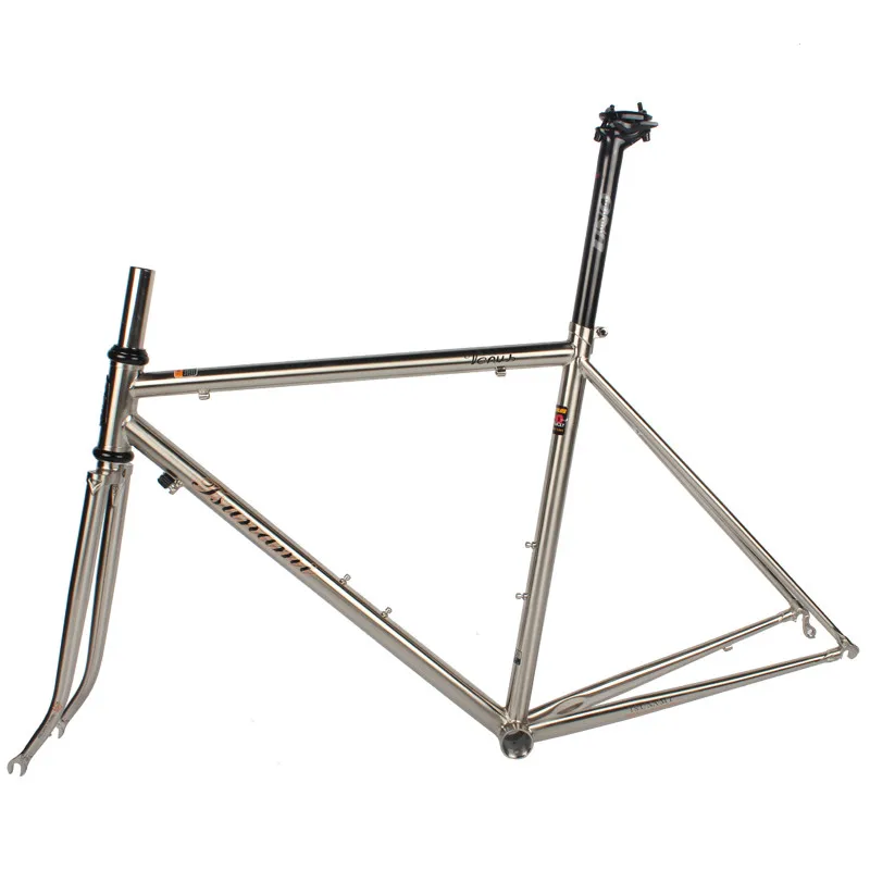 Perfect TSUNAMI 520 chrome-molybdenum steel Bicycle Frame Road Bike Frame + full carbon front Fork or steel Fork 5