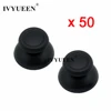 IVYUEEN 50 pcs Black/Gray High Quality Thumb Sticks For Dualshock 4 PlayStation 4 PS4 Pro Slim Controller Analog Joystick Cover ► Photo 1/6