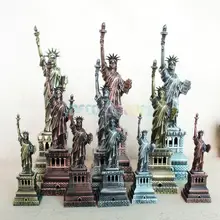 Deco Dream Vintage Hogar y decoración de jardín de metal Estatua de la libertad arte de estilo moderno Americano como buen regalo de Hobby para las familias