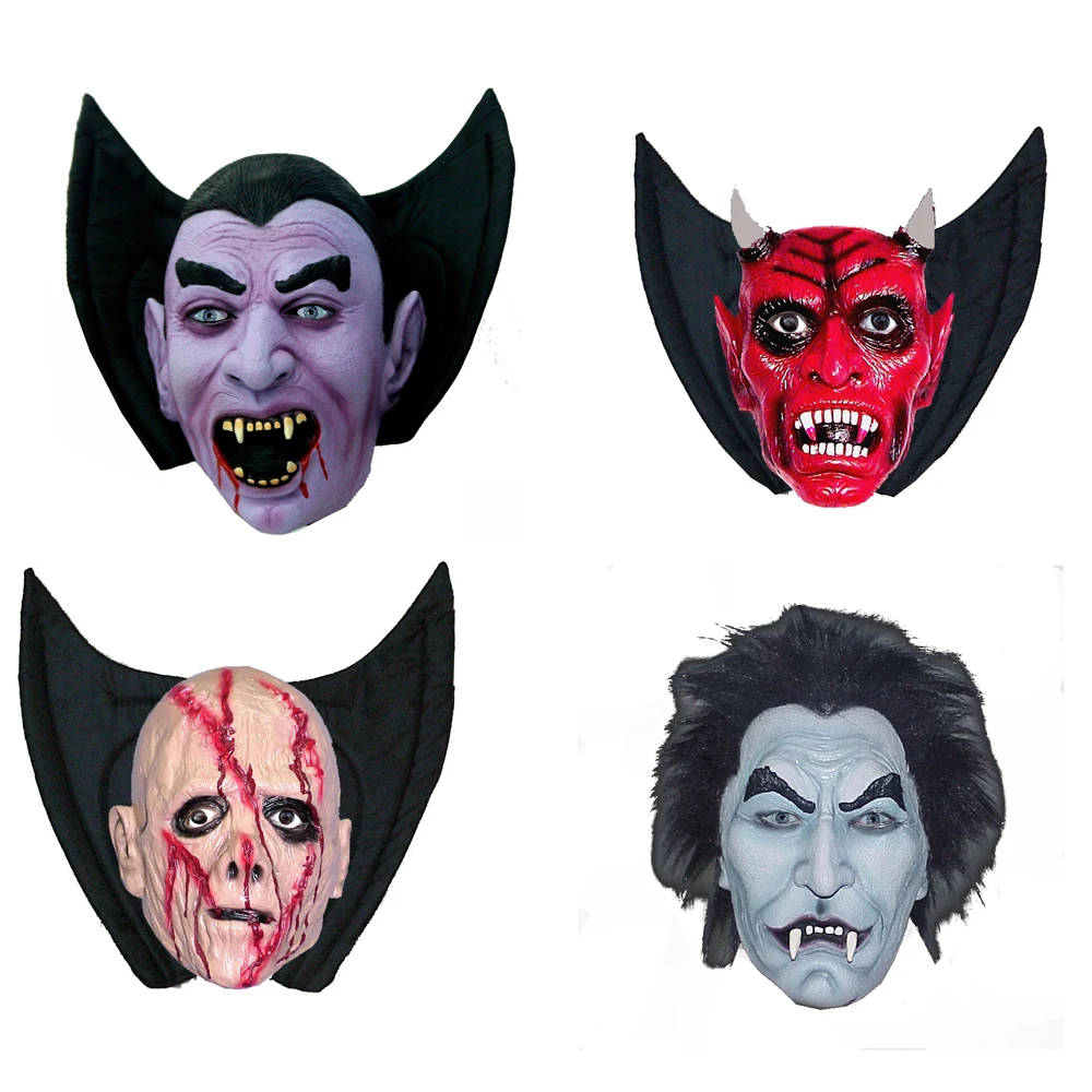 Halloween party mask Creepy Demon Zombie Mask Halloween Party ...