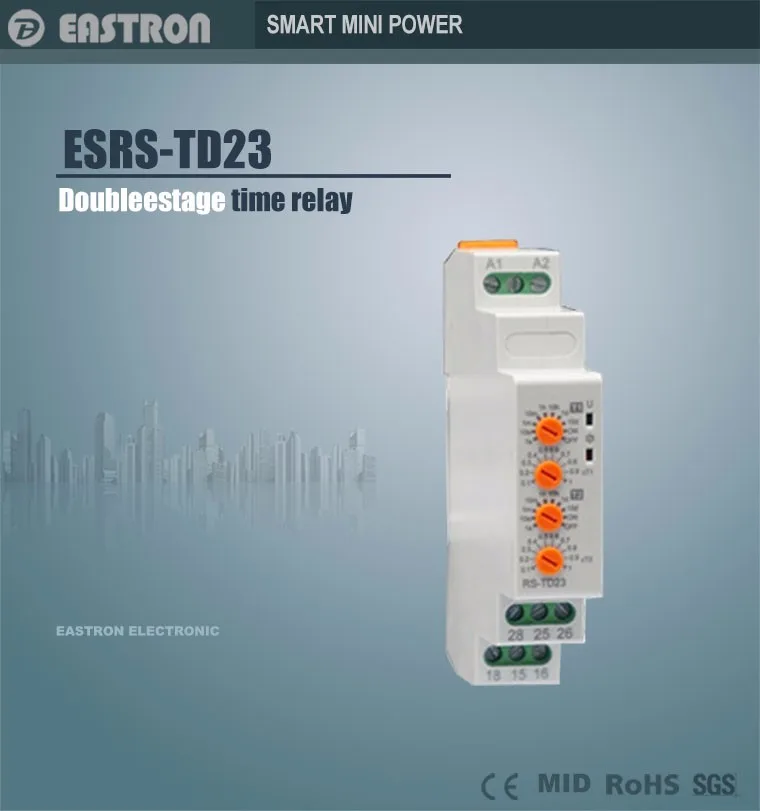 Doublestage реле времени ESRS-TD23