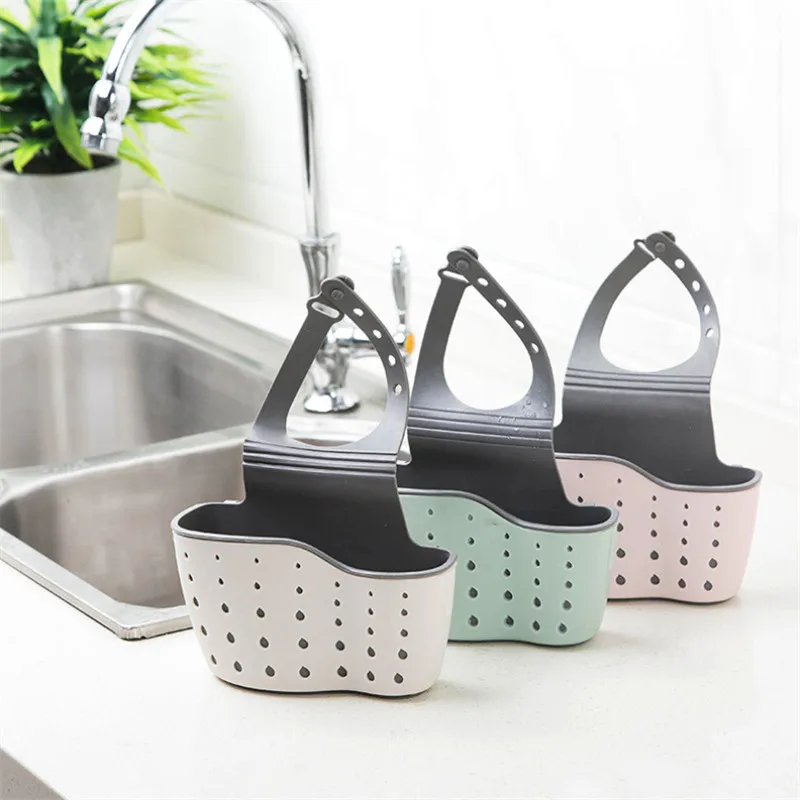 

Useful Suction Cup Kitchen Sponge Drain Holder TPR Rubber Toilet Soap Shelf Organizer Sponge Storage Rack Basket Wash Cloth Tool