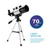 AOMEKIE F30070M Astronomical Telescope with Tripod Finderscope Terrestrial Space Moon Watching Monocular Telescope for Beginner ► Photo 3/6