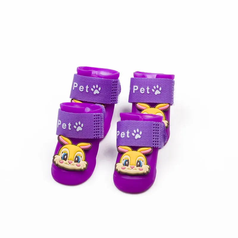 dog shoes purple