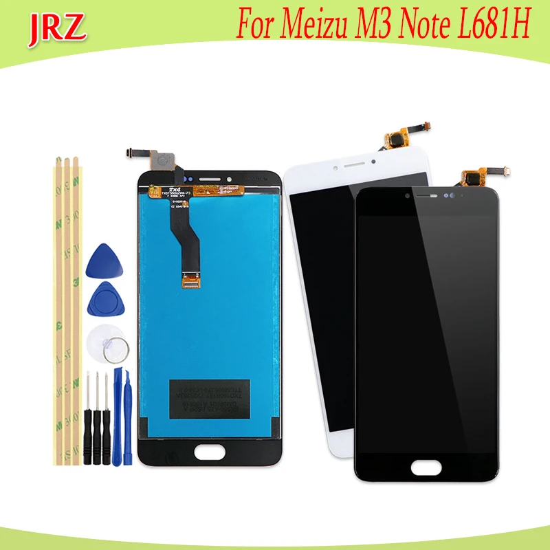 JRZ для Meizu M3 Note L681H ЖК-дисплей и сенсорный экран 5 дюймов дигитайзер сборка Замена с