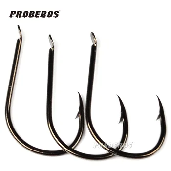 

200pcs/lot worm hooks with barbed hooks fishhook carp fishing tackle free shipping