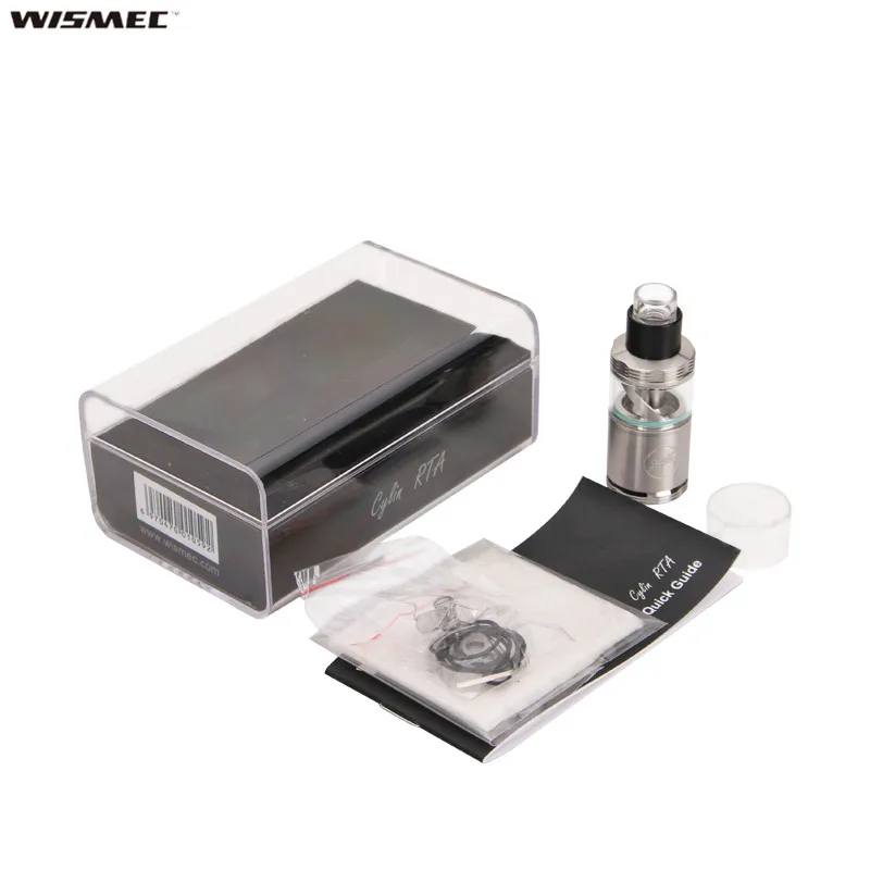 

100% Original Wismec Cylin RTA 3.5ml Top-filling Adjustable Airflow Atomizer