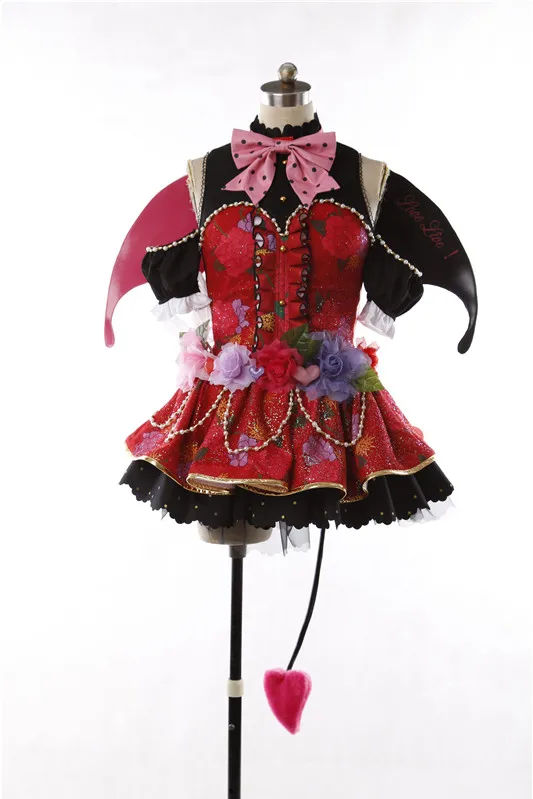 Hot! Liefde Leef Kousaka Honoka Devil Ver Cos Cosplay Kostuum 2019 Nieuwe Lolita Halloween Kostuum H Hot! Liefde Leef Kousaka Honoka Devil Ver Cos Cosplay Kostuum 2019 Nieuwe Lolita Halloween Kostuum H