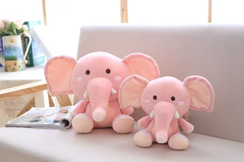 

about 30cm lovely cartoon elephant plush toy soft cotton doll pillow toy birthday gift w2207
