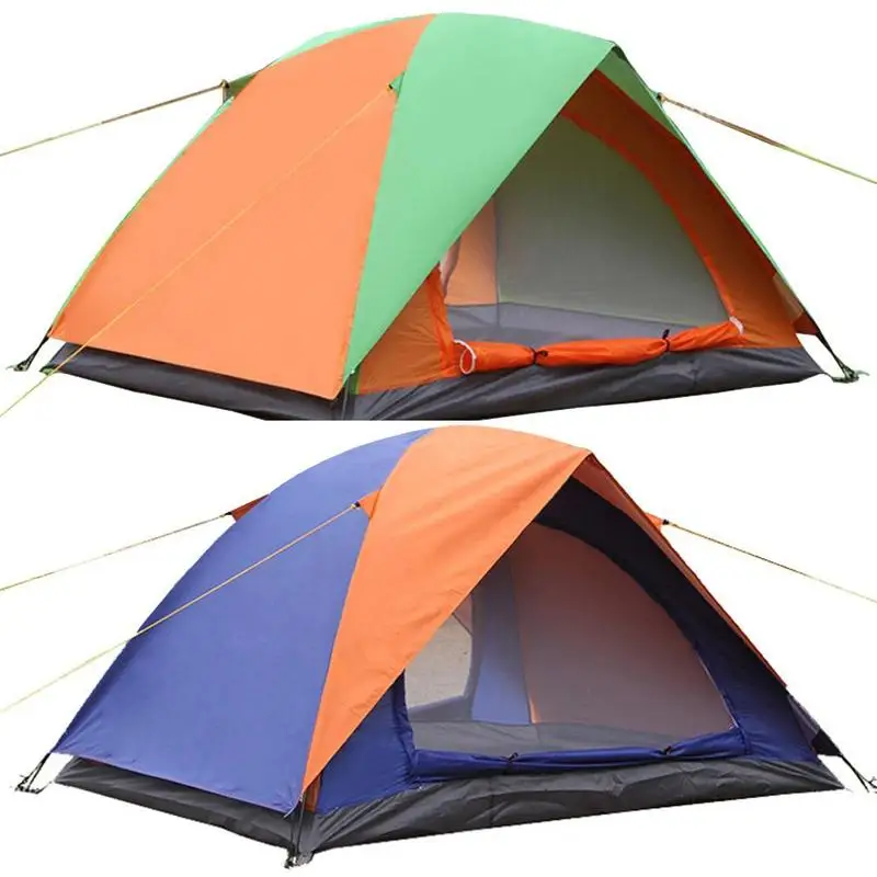 

Tourist Tent 1 - 2 Person Camping Tents Double Layer Waterproof Outdoor Hunting Beach Tents Garden Tent Gazebo ZPJ2146