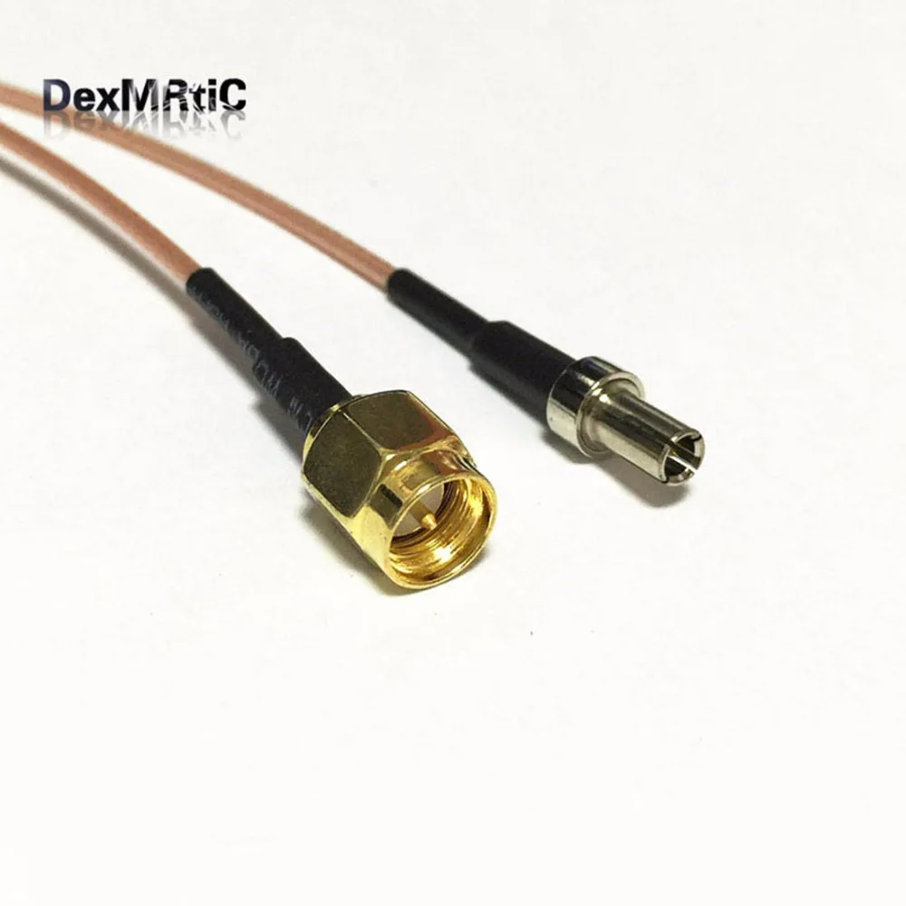Модемный кабель 3G ZTE TS9 мужской прямой swtich SMA штекер RF адаптер RG178 15 см 6 дюймов|adapter