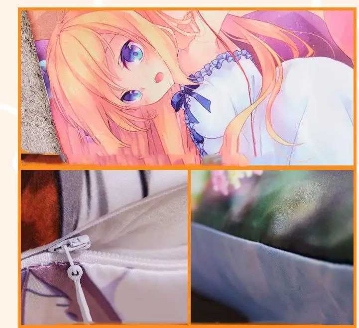 Япония Аниме двухсторонний квадратный наволочки Cattleya Baudelaire фиолетовый Evergarden Dakimakura наволочка наволочки аниме на подушки крышка