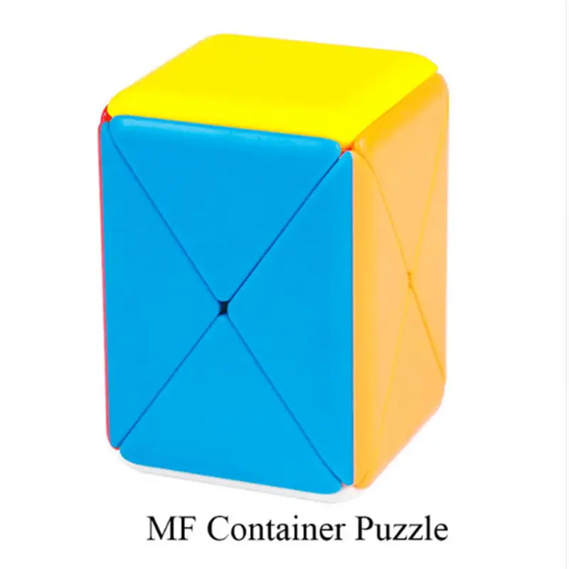 

Newest Moyu Classroom Column Container Magic Cube Stickelress Strange-shape Speed Puzzle Special Gift Toys For Children Kids