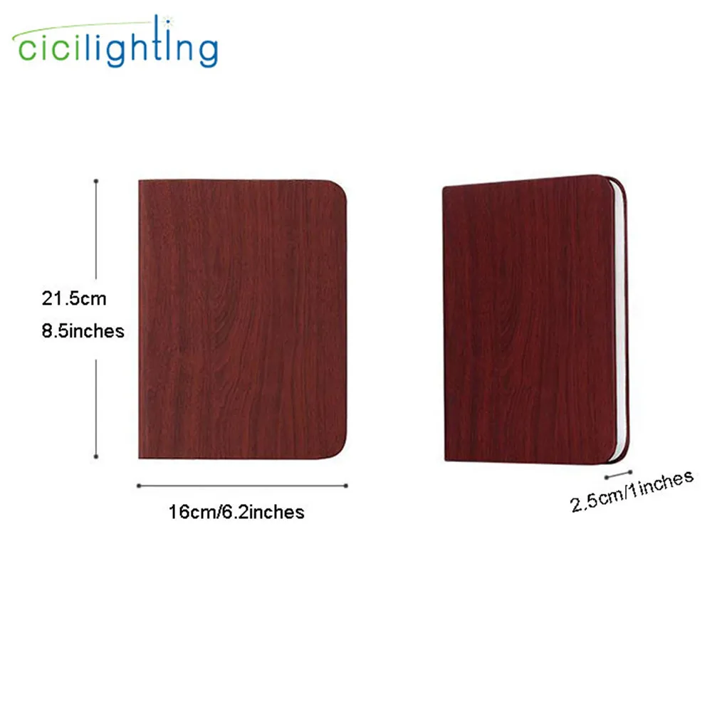 Regalo de cuero de la PU 2 W LED portátil lámpara de libro de carga USB plegable luz de noche flip lámpara mágica abajur luminaria lámparas luzes Regalo de cuero de la PU 2 W LED portátil lámpara de libro de carga USB plegable luz de noche flip lámpara mágica abajur luminaria lámparas luzes
