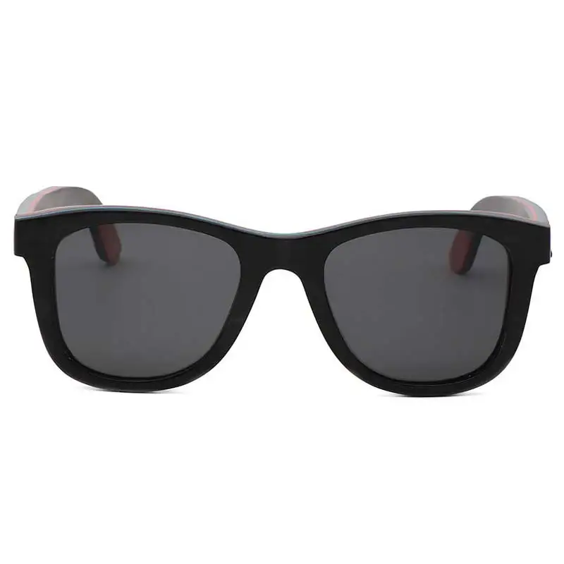 BerWer брендовые Дизайнерские деревянные солнцезащитные очки Новые поляризованные женские мужские Многослойные скейтборд деревянный солнцезащитные очки винтажные очки