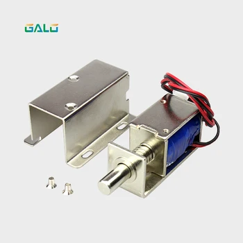 

Electromagnetic 12V or 24V DC mini electric metal small bolt lock magnetic for drawer locker cabinet