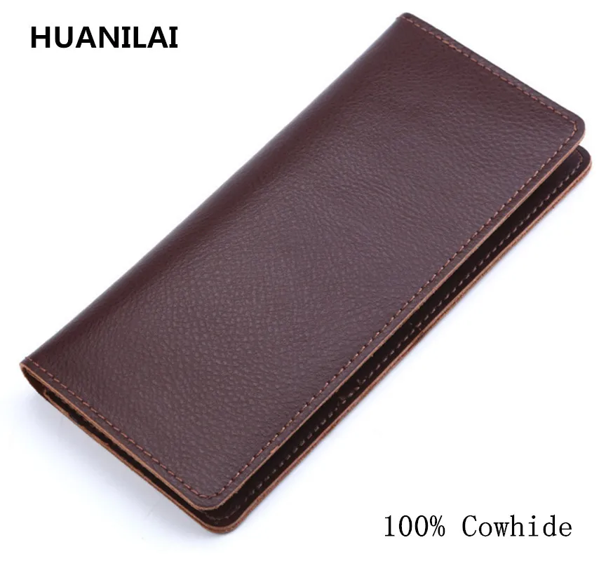 

Men's Wallets Purses Genuine Leather Women Long Wallets For Ladies Money Coin Pocket Card Holder Men Cowhide Wallets Clutch Bag