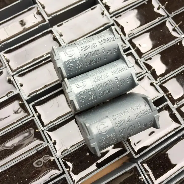 

Original new 100% induction cooker capacitor 3UF450V AC high voltage capacitor vertical plug-in accessories (Inductor)