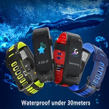 Водонепроницаемый браслет пульсометр кровяное давление кислородный трекер умные браслеты здоровье монитор Горячая Смарт-браслет для ios android