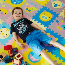 Buy High Quality EVA Foam Baby Play Mat in the Nursery Kids Rug Childrens Carpet Puzzle Playing Gaming Pad for Crawling (No edge)) Free Shipping